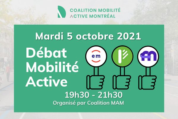 Débat Mobilité Active 2021